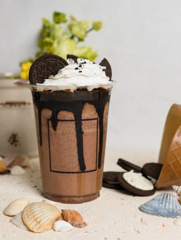 Oreo milkshake